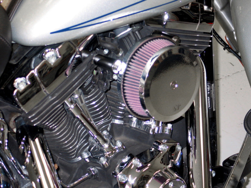 K&N Harley Davidson Dyna Wide Glide 103 CI Street Metal Intake System-Hammer