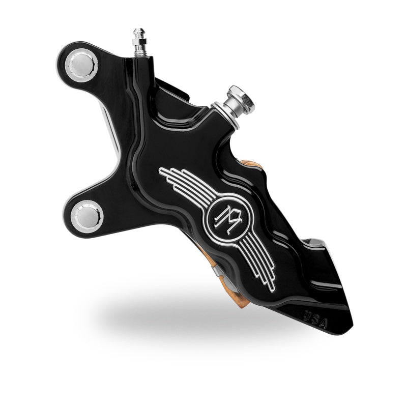Performance Machine Frt 6 Pistn Diff Bore Clpr - Chrome