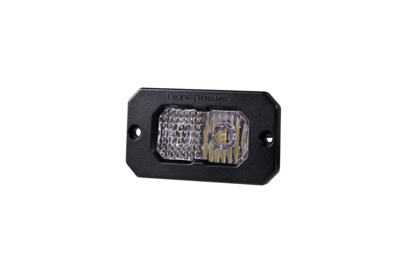 Diode Dynamics Stage Series 2in LED Pod Sport - White Combo Flush BBL (Single)