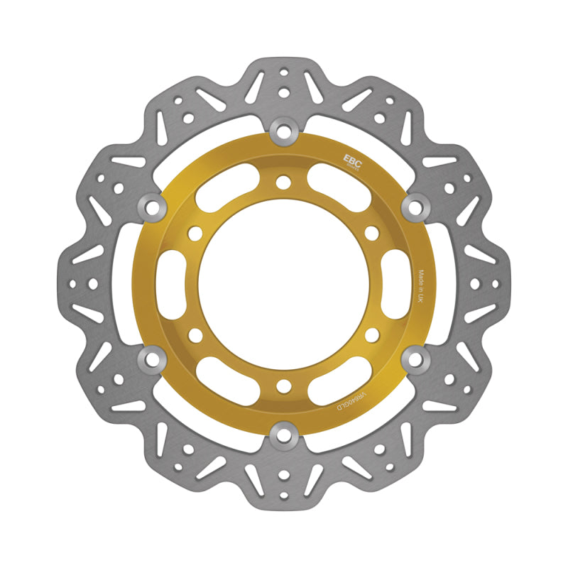 EBC 1992 Triumph Hinckley Daytona 750 3 cyl Front Left/Right Vee Floating Gold Rotor