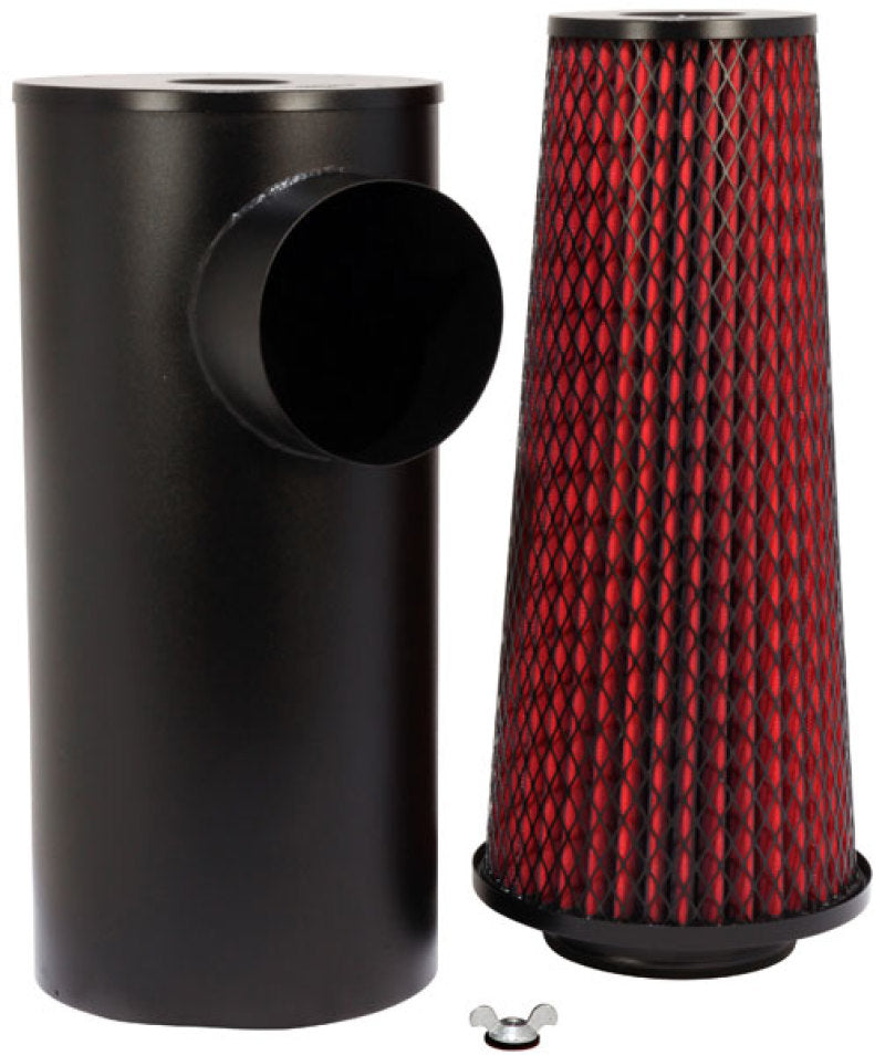 K&N Replacement Canister w/ Air Filter 9-3/4in D 24in H - HDT