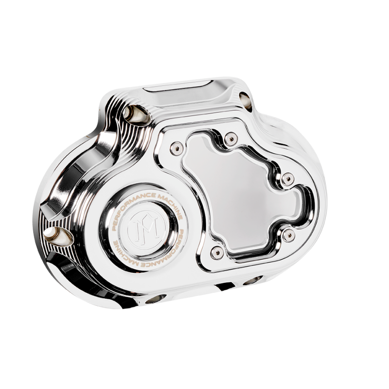 Performance Machine Vision Clutch Cover W/Bezel - Chrome
