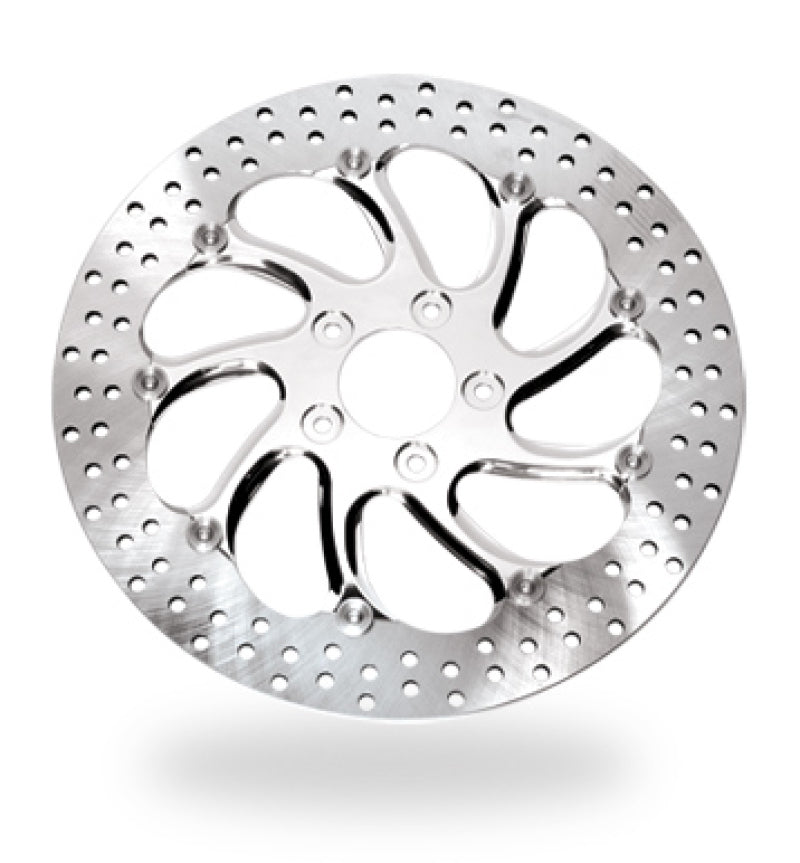 Performance Machine Disc/Carr 13x.20 Sf Torque Fr Left - Polished
