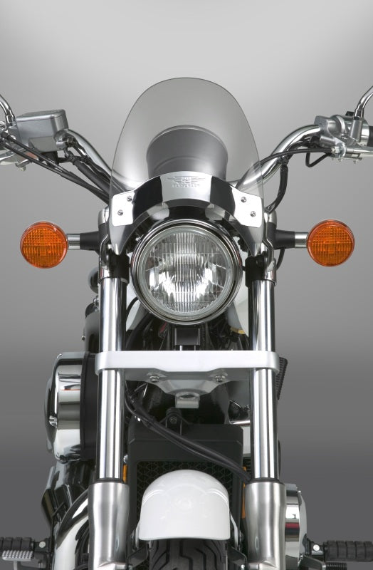 National Cycle Fits Up to 43 mm. O.D. Flyscreen-Chrome Lt. Tint
