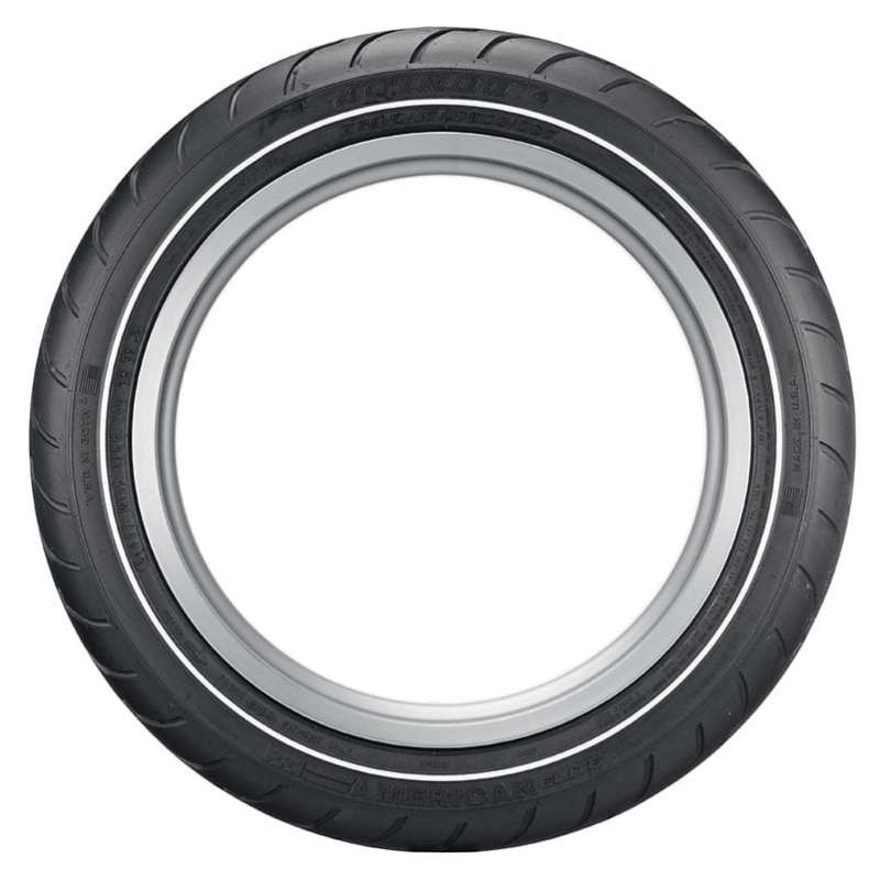 Dunlop American Elite Bias Front Tire - MT90B16 M/C 72H TL - Narrow Whitewall