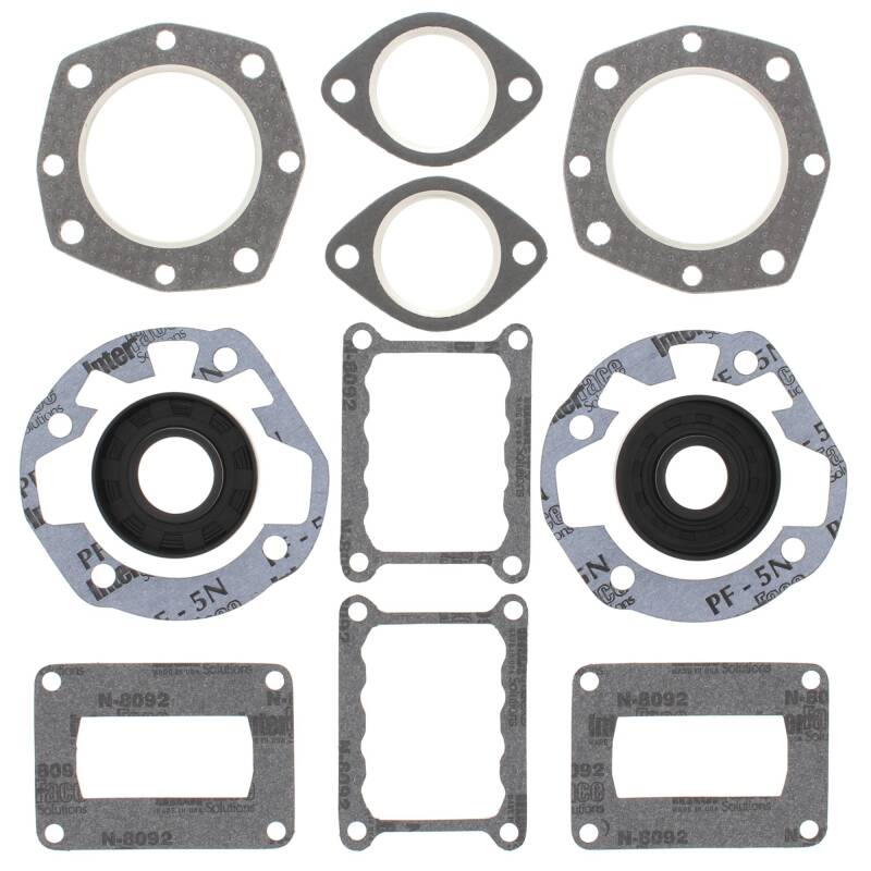 Vertex Gaskets Ccw kioritz KEC 400 Reed Valve 22 Late FC/2 Complete Gasket Kit w/ Oil Seals