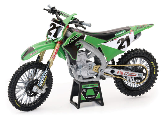 New Ray Toys Kawasaki KX450F Factory Team (Jason Anderson)/ Scale - 1:12