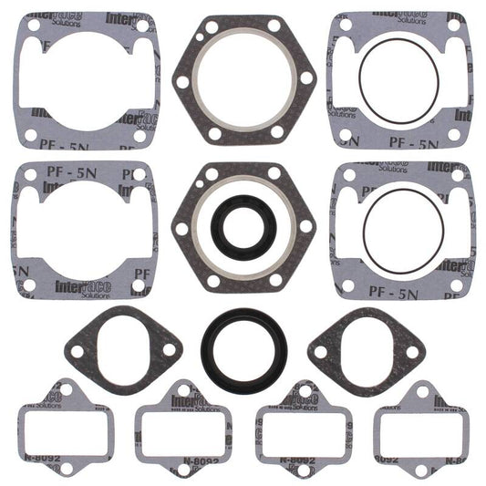 Vertex Gaskets  Jlo-cuyuna 2F400/2 6 Bolt Head Electric FC/2 Complete Gasket Kit w/ Oil Seals