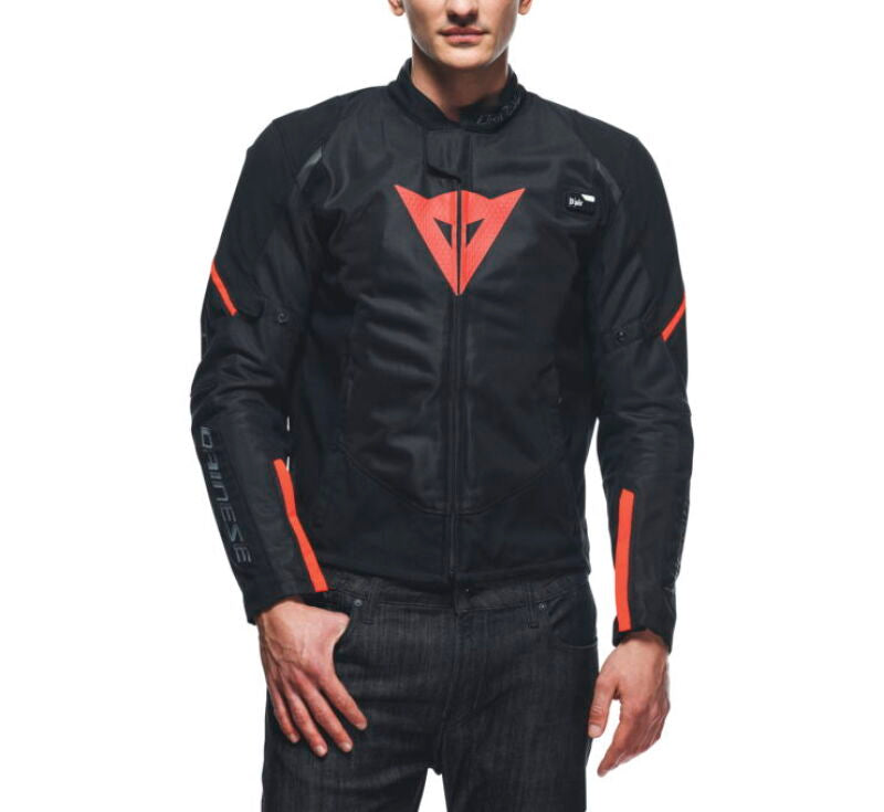 Dainese Smart Jacket Long Sleeve Sportblack/Fluorescent-Red Size - 50