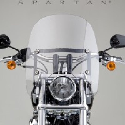 National Cycle 06-17 HD FX Glide/ 83-05 FX/ 84-13/18-22 FX Softail Spartan Windshield 17 in.-Clear