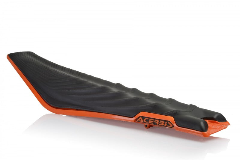 Acerbis 19-22 KTM 125-500 SX/ SX-F/ XC-F/ XC/ XCF-W/ EXC/ EXC-F X-Seat Soft - Black/16 Orange