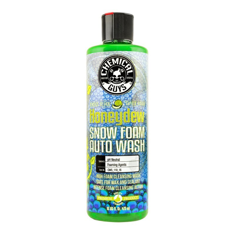 Chemical Guys Honeydew Snow Foam Auto Wash Cleansing Shampoo - 16oz