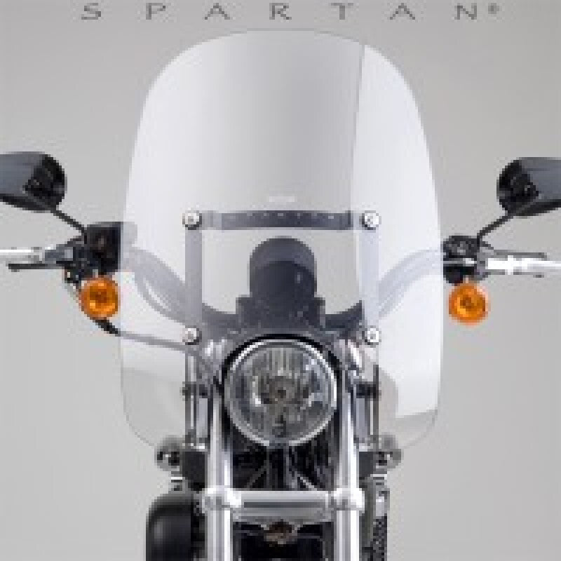 National Cycle 88-22 Harley Davidson XL 39 mm. Spartan Windshield 19 in.-Clear