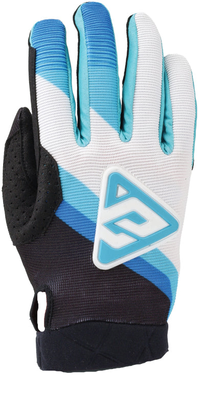 Answer 25 Peak Flo Gloves Black/Blue/White Youth - Large