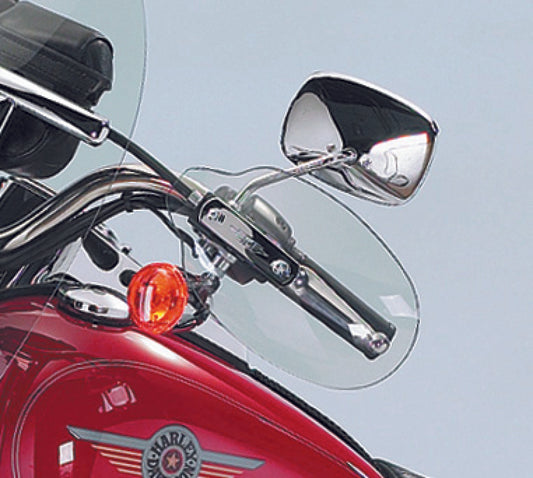 National Cycle 089-09 Harley FXST/96-13 FLHT/FLTR/09-17 FLHR/87-23 FLSCT Hand Deflectors-Lt Tint