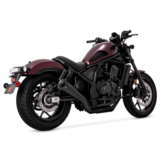 Vance & Hines HONDA Honda 21-22 Rebel 1100 S/O Black Slip-On Exhaust