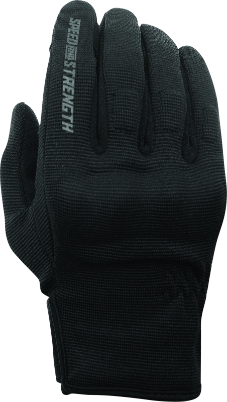 Speed and Strength Speed Society Gloves Black Womens - Large