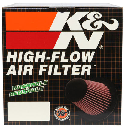 K&N 2-1/8in FLG O/S 4in X 3in 5in H OVAL (4 PER BOX) Universal Clamp-On Air Filter