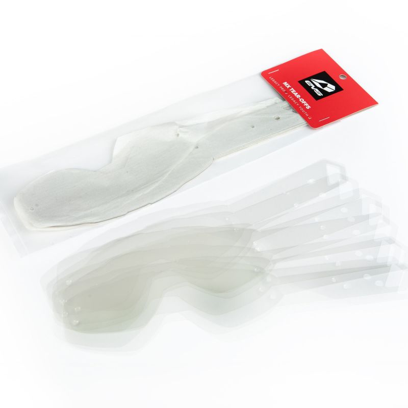 EVS Legacy Pro Goggle Tear Offs (Standard) 20PK - Clear