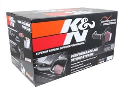 K&N 14-16 Kia Forte Coup L4-1.6L F/I Silver Typhoon Short Ram Intake