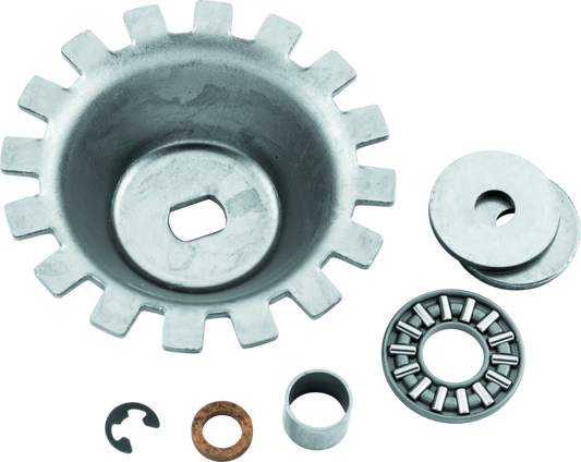 Twin Power L75-E84 4 Speed Clutch Release Bearing Kit Replaces H-D 37312-75 Heavy Duty W/O Pushrod