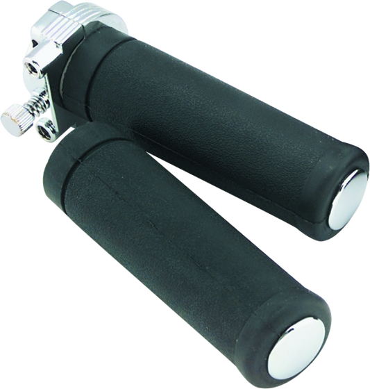 Bikers Choice 74-80 BT & XL Chrome Single Cable Throttle Assembly With Grips Replaces H-D 56500-79
