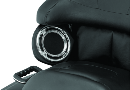 Kuryakyn Rear Speaker Accents For Harley-Davidson Chrome