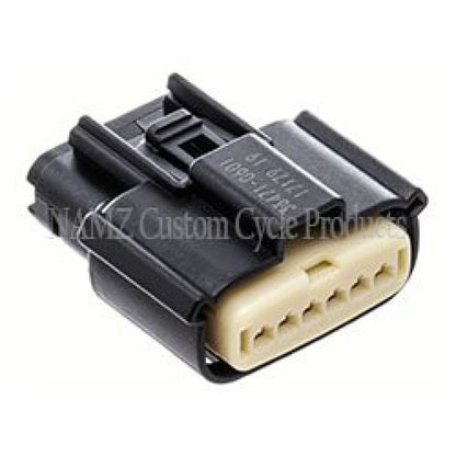 NAMZ 08-23 Molex MX-150 6-Position Female Connector Throttle Control Actuator - Blk (HD 72483-08BK)