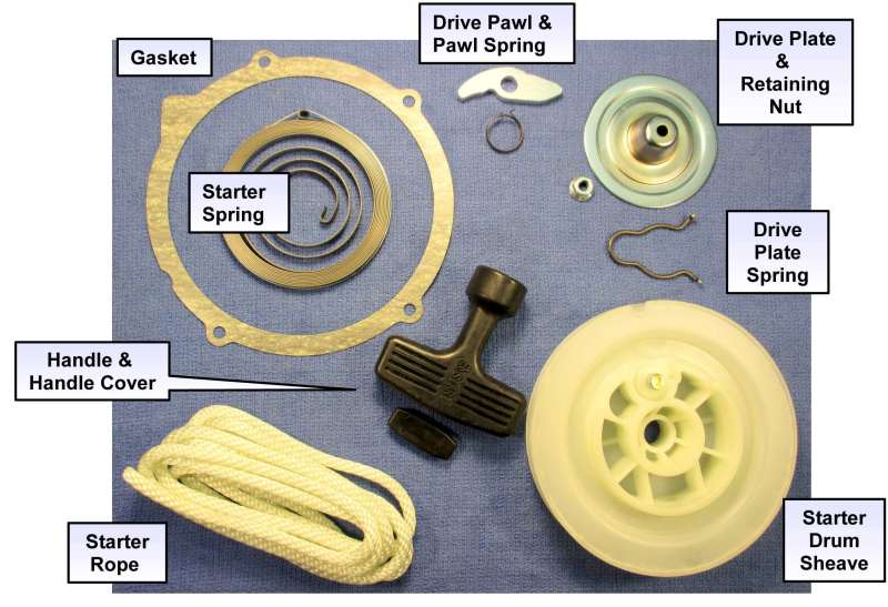 Ricks Motorsport Yamaha Pull Start Rebuild Kit