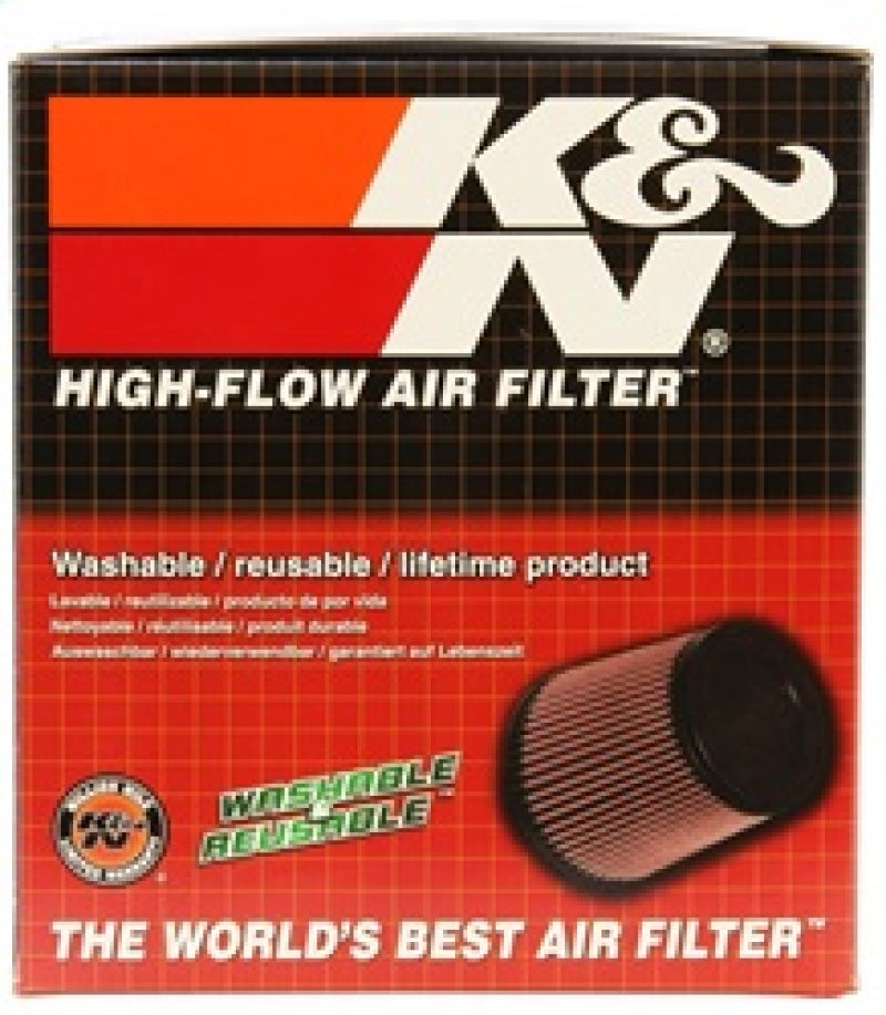 K&N Filter Universal X Stream Clamp-On 4-1/2in Flange 5-7/8in Base 4-1/2in Top 4-1/2in Height