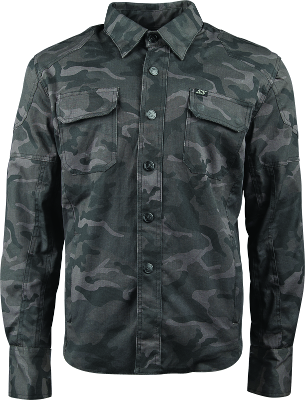 Speed and Strength Call to Arms Moto Shirt Camouflage - 2XL