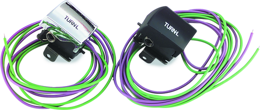 Twin Power 82-95 Big Twin and XL Black Left Turn Signal Switch Replaces H-D 71599-92