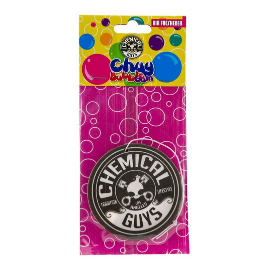 Chemical Guys Chuy Bubble Gum Premium Hanging Air Freshener & Odor Eliminator