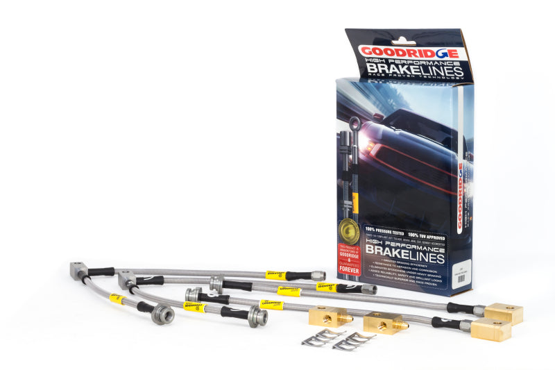 Goodridge 09-12 Nissan 370Z (NISMO Model Only) SS Brake Line Kit