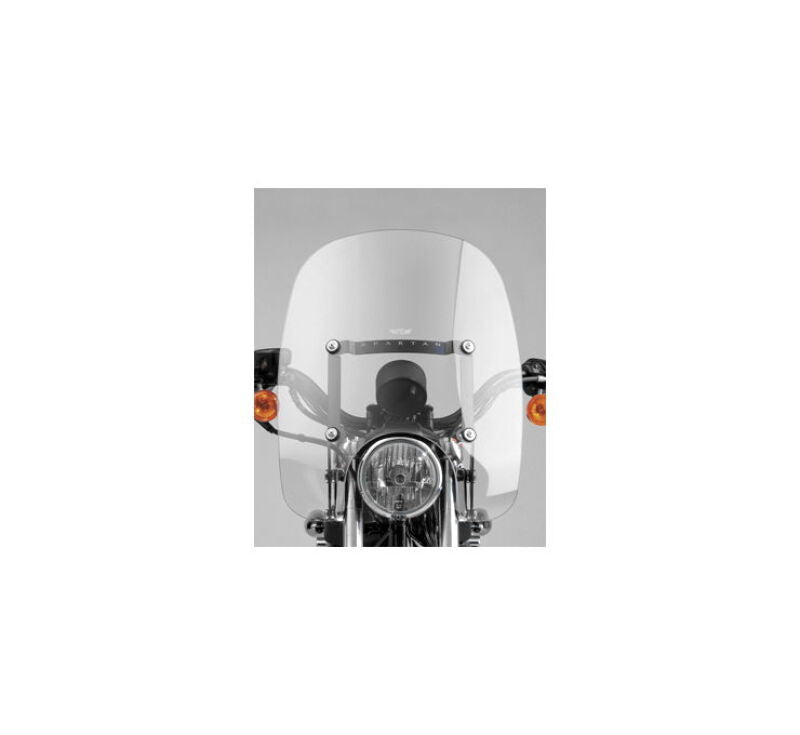 National Cycle 86-17 Harley Davidson FX Softail Spartan Windshield 17 in. Narrow - Clear