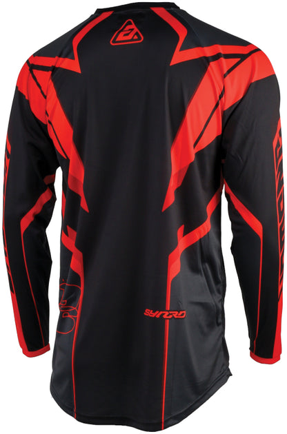 Answer 25 Syncron Envenom Jersey Red/Black Youth - Small