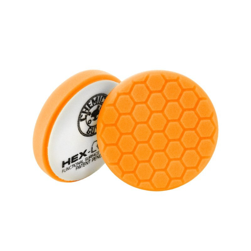 Chemical Guys Hex-Logic Self-Centered Medium-Heavy Cutting Pad - Orange - 4in