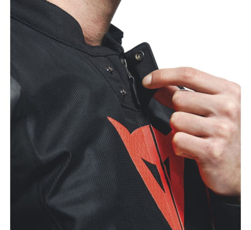 Dainese Smart Jacket Long Sleeve Sportblack/Fluorescent-Red Size - 50