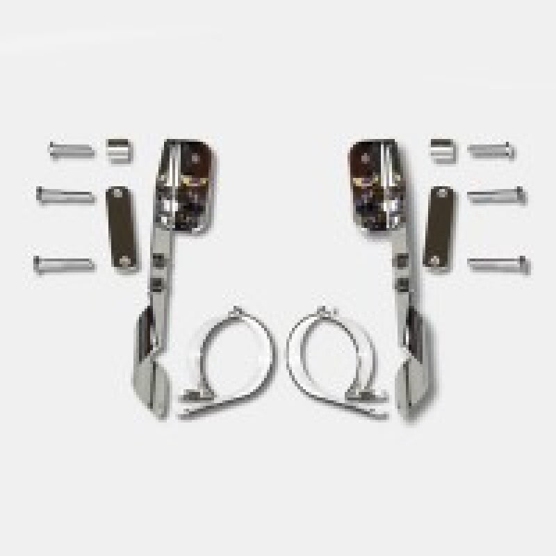 National Cycle 98-04 Suzuki LV1500 Intruder Narrow Mount Chrome Kit