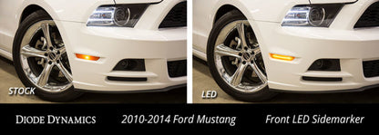 Diode Dynamics Mustang 2010 LED Sidemarkers - Amber/ - Red Set