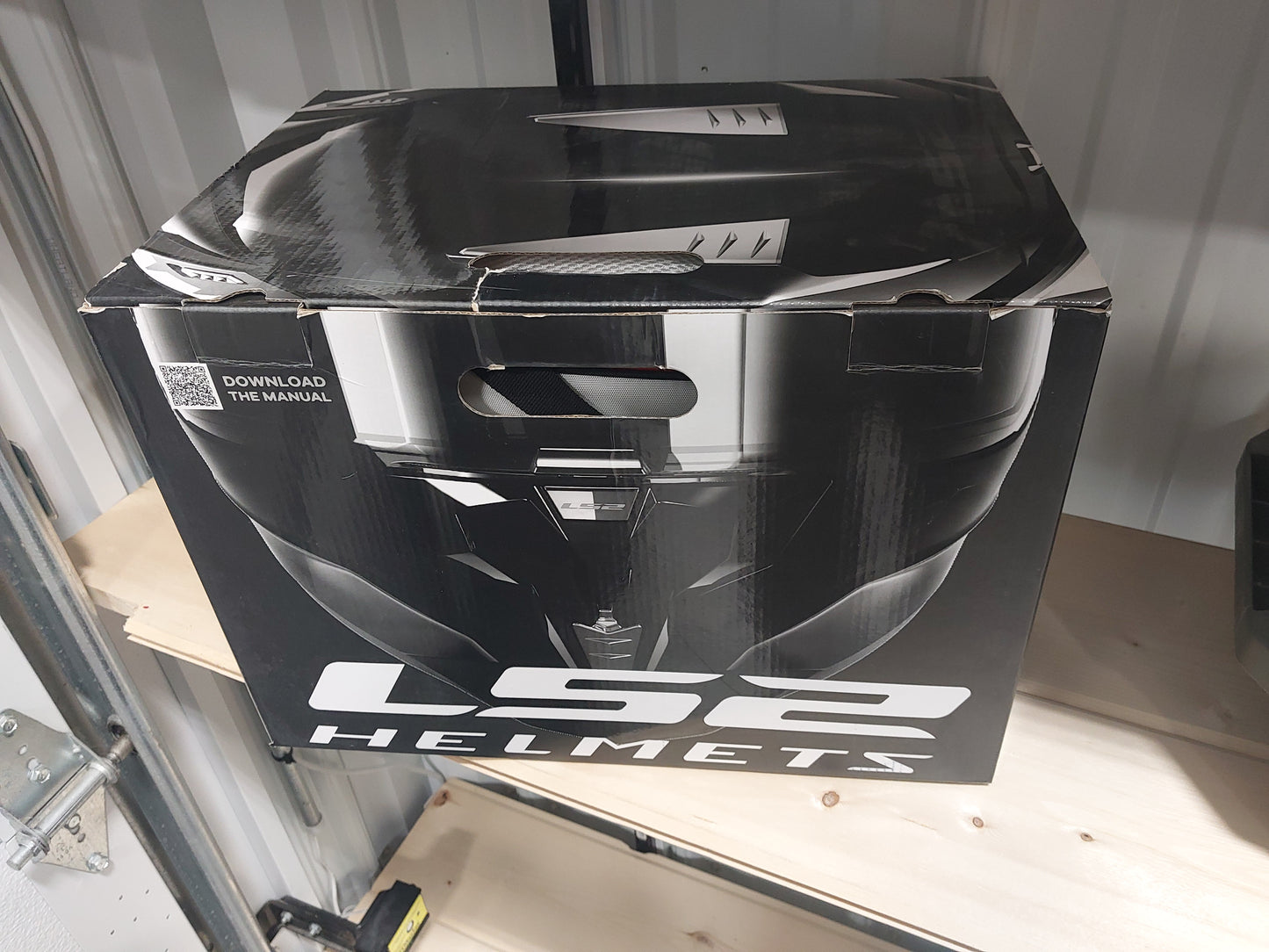 LS2 Challenger GT Flex Helmet - Matte Black, XS - NEW OLD STOCK