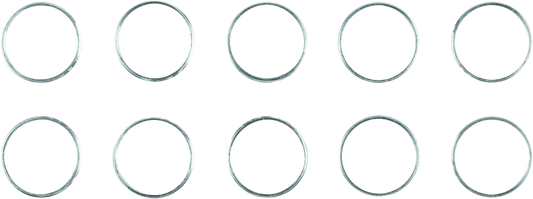 Twin Power 84-Up Evo BT and XL and M8 Exhaust Gaskets Replaces 65324-83 Extreme Performance 10 Pk