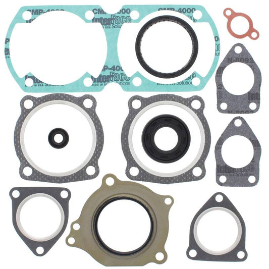 Vertex Gaskets 1992 Yamaha Enticer ET340TR Complete Gasket Kit w/ Oil Seals