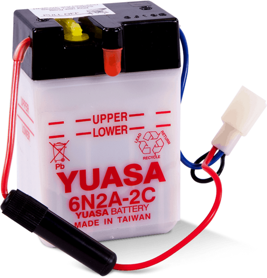 Yuasa 6N2A-2C Conventional 6 Volt Battery