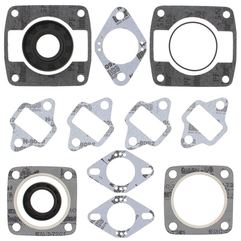 Vertex Gaskets  Jlo-cuyuna 340/2 4 Bolt Head FC/2 Complete Gasket Kit w/ Oil Seals