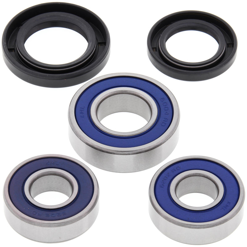 All Balls Racing 75-79 Kawasaki KD125 Wheel Bearing Kit Rear