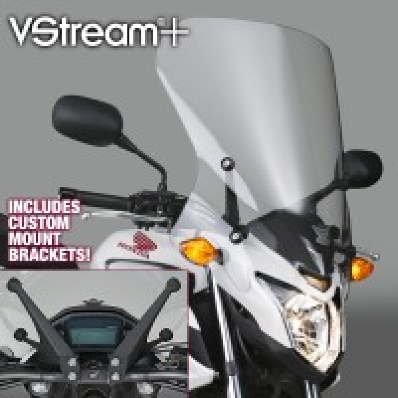 National Cycle 13-18 Honda CB500F- V Stream/ Wave Tall Windshield-Clear