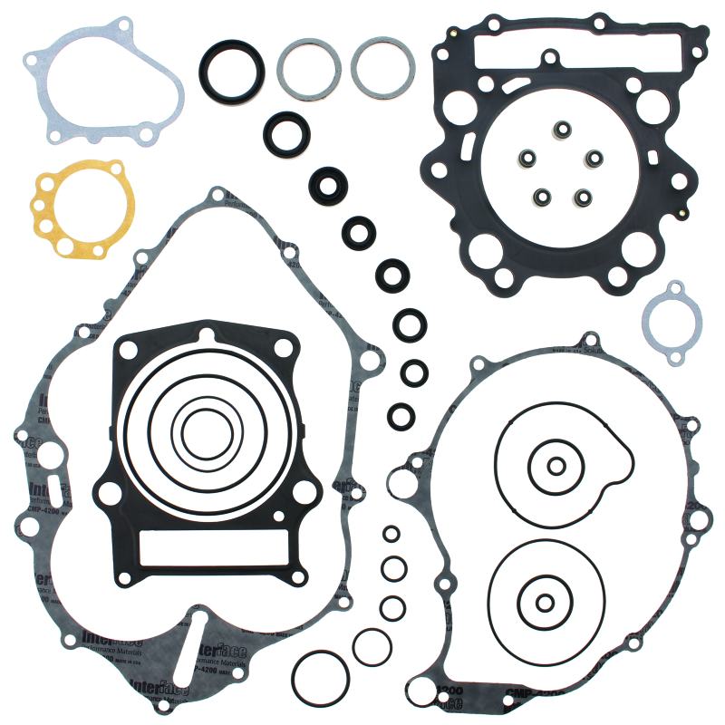 QuadBoss 01-05 Yamaha YFM660R Raptor Complete Gasket Set w/ Oil Seal