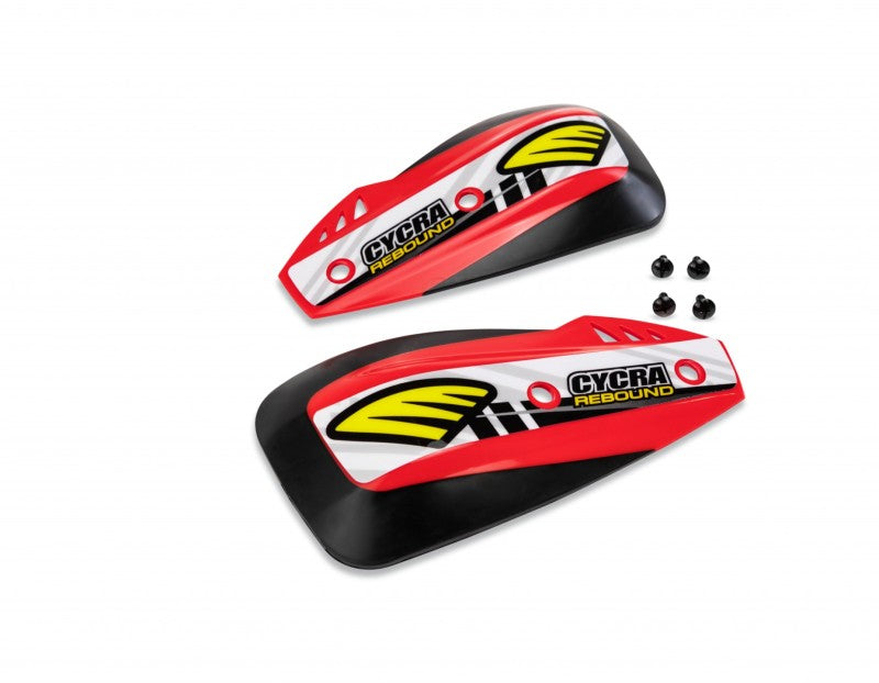 Cycra Rebound DX Handshields - Red