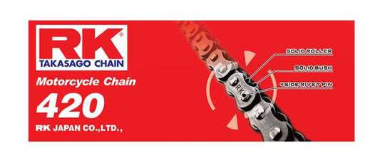 RK Chain RK-M 420-132L - Natural